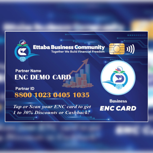 ENC Golden Business Card